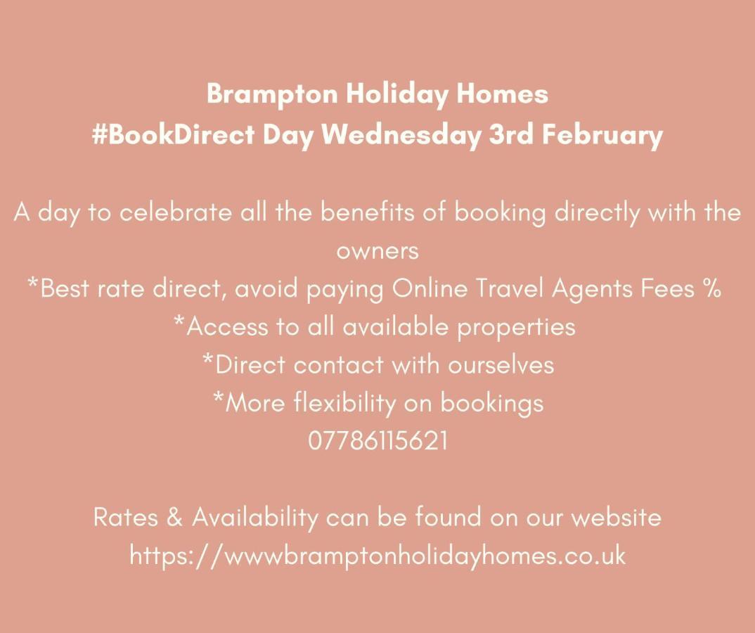 Brampton Holiday Homes - The Mews Apartment 외부 사진